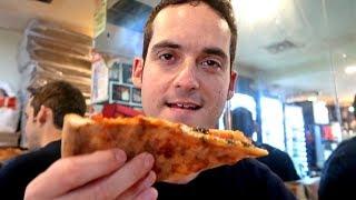 Trying the Best Pizza Slice in NYC!  (Bleecker Street Pizza)