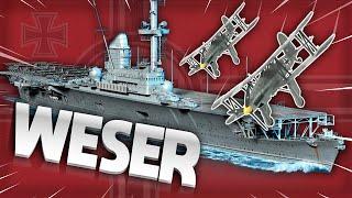 WESER is perfectly balanced in World of Warships Legends