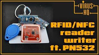 RFID/NFC reader & writer with PN532 ft. Arduino and Esp MC