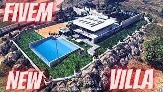 Fivem Cliff Mansion MLO   - Fivem Gang Villa  - Fivem villa new - Fivem Gang House MLO