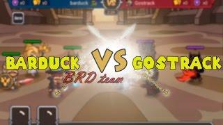 Pocket Heroes [PVP]: barduck VS Gostrack (BRD team)