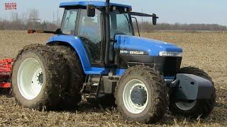 NEW HOLLAND GENESIS 8970A Tractor Working on Tillage