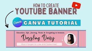 PAANO GUMAWA NG YOUTUBE BANNER 2023 ? YOUTUBE COVER PHOTO CANVA TUTORIAL