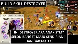 Build Skill Destroyer Blade&Soul Revolution (TEST WAR FACTION) - GILA 1 VS BANYAK MENANG !!