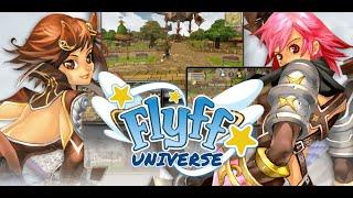 FLYFF UNIVERSE LEVEL 80 RINGMASTER AND ELEMENTOR AT HARD MODE DUNGEON (ASIA-LAWOLF SERVER)