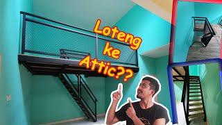 LOTENG HOME OFFICE || HOME OFFICE ATTIC IDEA