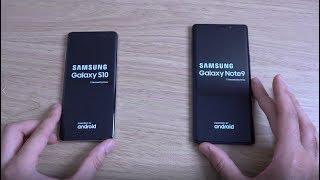 Samsung Galaxy S10 vs Note 9 - Which is Fastest?