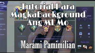 Tutorial ML background marami pamimilian