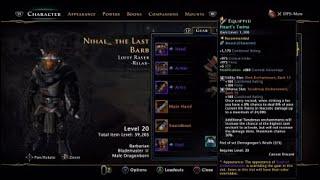 Neverwinter - Build Barbarian Dps AoE 90% rating mod 21