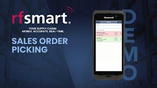 NetSuite Sales Order Pick - RF-SMART Demo