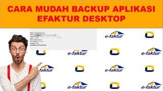 Cara Backup efaktur mudah dan simpel