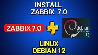 Install Zabbix 7.0 | Linux Debian 12 | Full HD