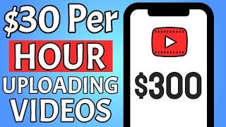 Make $30 PER HOUR Uploading Videos! (Not Youtube!)  | Make Money Online 2020