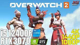 Overwatch 2 | i5 12400F + RTX 3070 | 1080p, 1440p, 4K benchmarks!