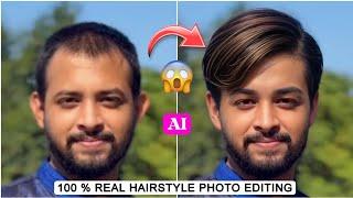 Ai hair style photo editing | Realistic hair photo editing | Hair photo editing