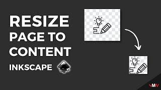 How to resize a page to content in Inkscape | Inkscape Short Tutorials