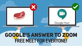 Google's answer to Zoom: Meet Free for everyone!