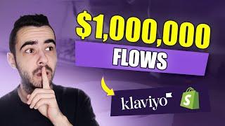 $1,000,000 Flows - Must-Have Klaviyo Flows Tutorial 2023 (Shopify Ecommerce Email Marketing)