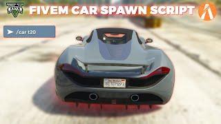 GTA V FiveM Car Spawn Command