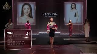 #MUT01 Mimi Kansuda Chanakeeree | #MissUniverseThailand2021