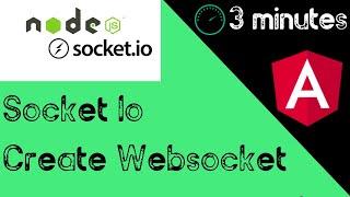 Websocket node js with Socket io and angular