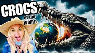 Dangerous Crocodiles From Around the World!