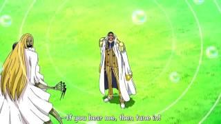 Admiral Kizaru Vs  Basil Hawkins | One Piece | Eng Sub | Full HD