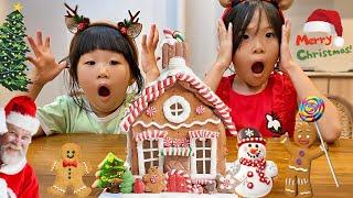 Bikin Gingerbread House, Pohon Natal dan ketemu Santa Claus diKasih Hadiah