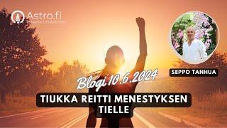 Blogissa Astrologi Seppo Tanhua: Tiukka reitti Menestyksen tielle