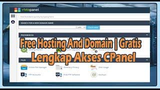 FREE HOSTING AND DOMAIN 2022 | HOSTING GRATIS UNTUK UPLOAD WEBSITE