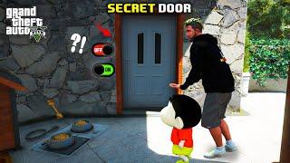 Gta 5:Franklin & Shinchan Found A Secret Door In Gta5.!As Gaming Malayalam