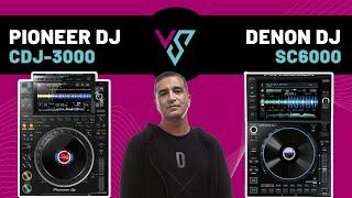 Pioneer DJ CDJ-3000   Denon DJ SC6000 (Español)