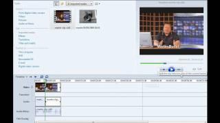 How To Insert An Image In A Video Clip  In Windows Movie Maker Tutorial