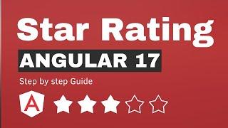 How to add Star Rating in Angular 17?