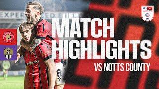 Walsall v Notts County Highlights