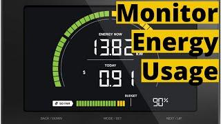 How to monitor and track your energy usage in your home
