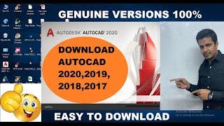 How we can download Genuine AutoCAD all versions