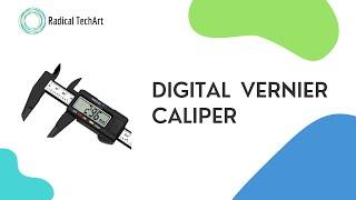 Digital Vernier Caliper Review | How to Use Vernier  RadicalTechArt I RadicalTalks I RadicalTechMart