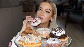 ASMR EATING DONUTS!