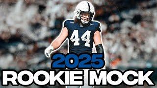 A Live 2025 Dynasty Rookie Mock Draft