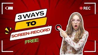 3 Best FREE Screen Recorders | How I Record My Screen Free For YouTube Videos