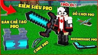 REDHOOD CHẾ TẠO TẤT CẢ VŨ KHÍ CỦA NOOB VÀ PRO ĐỂ TROLL MỀU VÀ CHỊ PANDA*VŨ KHÍ CỦA NOOB VS PRO