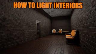 How To Light Interiors In Unreal Engine 4 & 5 (Tutorial)