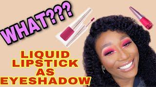 Liquid Lipstick As Eyeshadow Base | Garbie'Signature