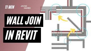 Wall Join in Revit (Full Guide)-Revit tutorial