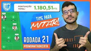 EXCLUSIVO! TIME BASE FORMADO | Dicas para MITAR na Rodada #21 | Cartola FC 2021