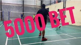 KURUKSHETRA WIRE WINGS ACADEMY BET OF 5000 DOUBLES MATCH #harshmandal #badminton #badmitonharyana