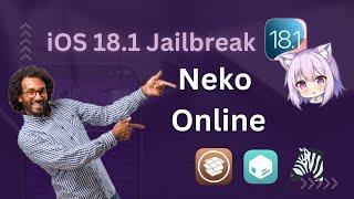 Neko Jailbreak iOS 18.1 - Online method