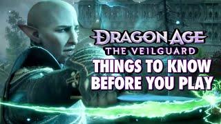 Tips and Things you need to know before you play!! Dragon Age The Veilguard