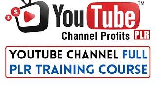 YouTube Channel Profits PLR Review Demo - Monetize YouTube Like a Pro